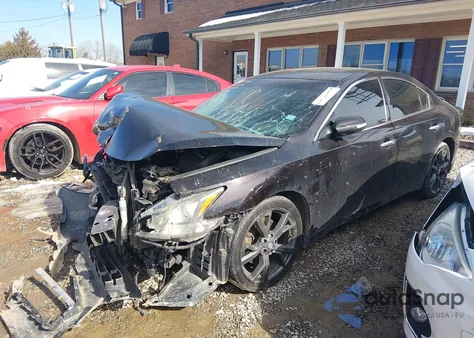 2014 Nissan Maxima 3.5 Sv from USA, damaged, VIN 1N4AA5AP1EC463075